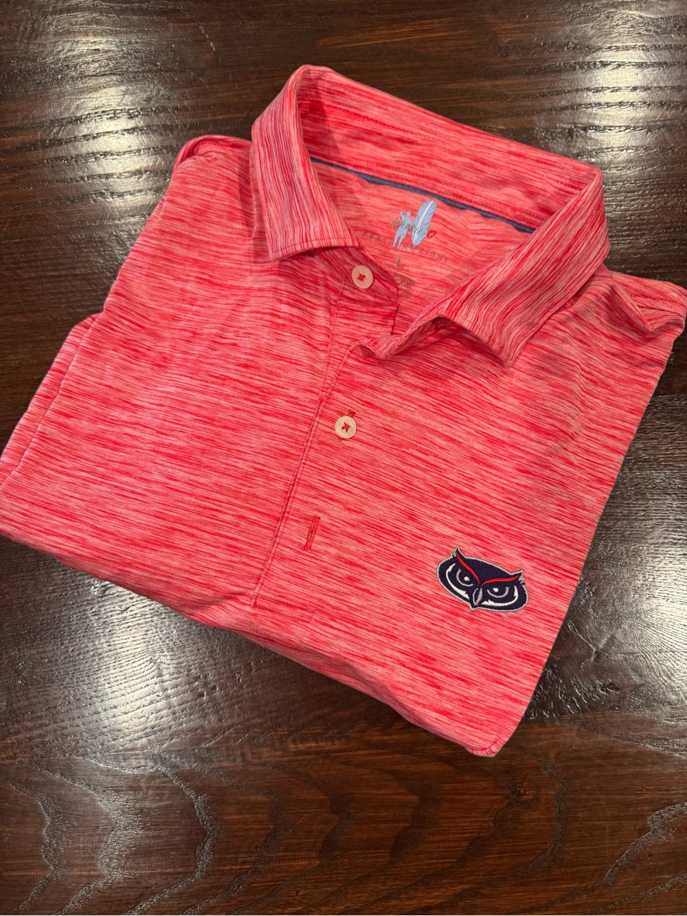 Johnnie O Florida Atlantic Polo size large